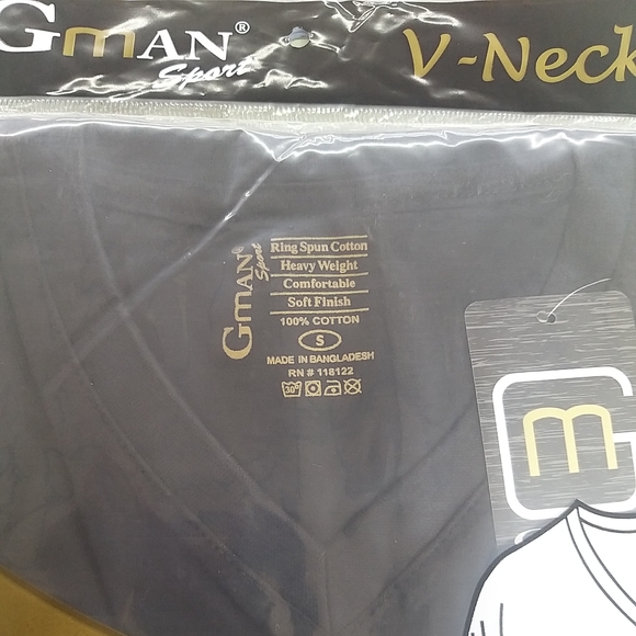 G MAN SPORT Shirts Gman Tshirts V Neck Short Sleeve 0 Cotton Poshmark